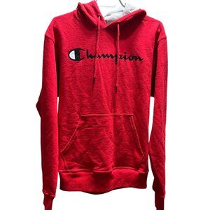 Mens Size S - Red Champion Hoodie